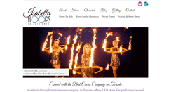 Desktop Screenshot of isabellahoopsentertainment.com